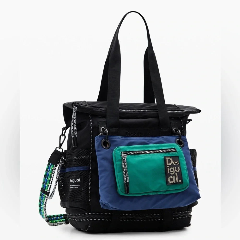 Desigyal Women's Green Xl Multi-Position Backpack, Polyester - Picture 1 of 3